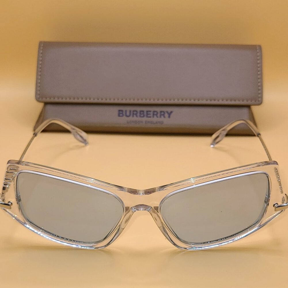 Burberry BE4408 Transparent, Blue Lenses